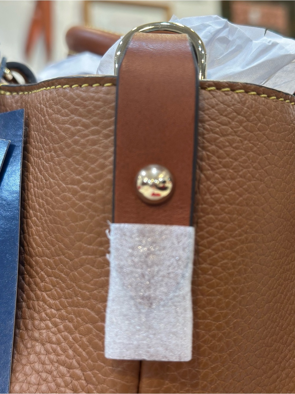 NWT Dooney & Bourke Pebble Grain Large Dawson Tote - Picture 6 of 8